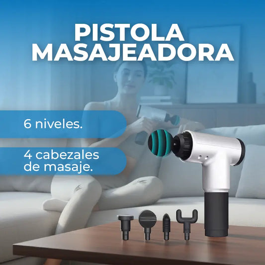 PISTOLA DE MASAJE FASCIAL | Recuperación Precisa y Potente en Tus Manos 💪🏽