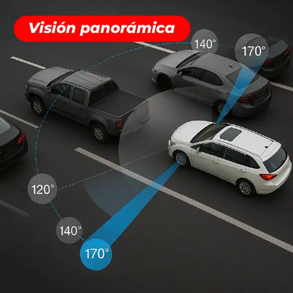 Cámara Retrovisor DVR 4.3” — Doble Cámara, Doble Protección, Máxima Tranquilidad📹